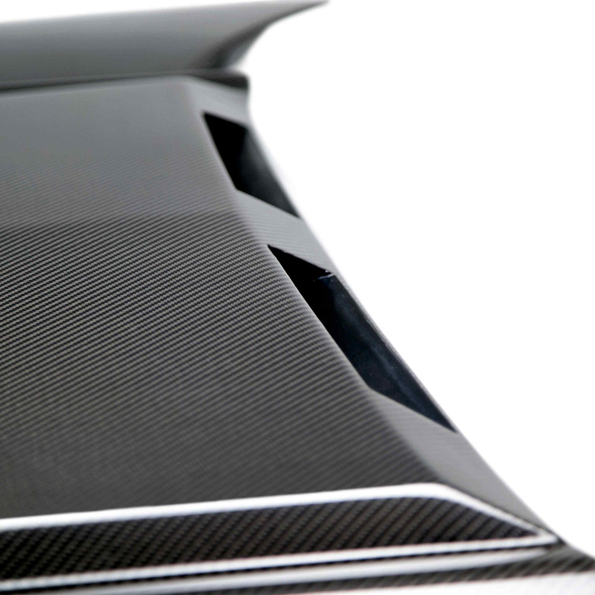 2015–2017 Ford Mustang Ram Air Double-Sided Carbon Fiber Hood