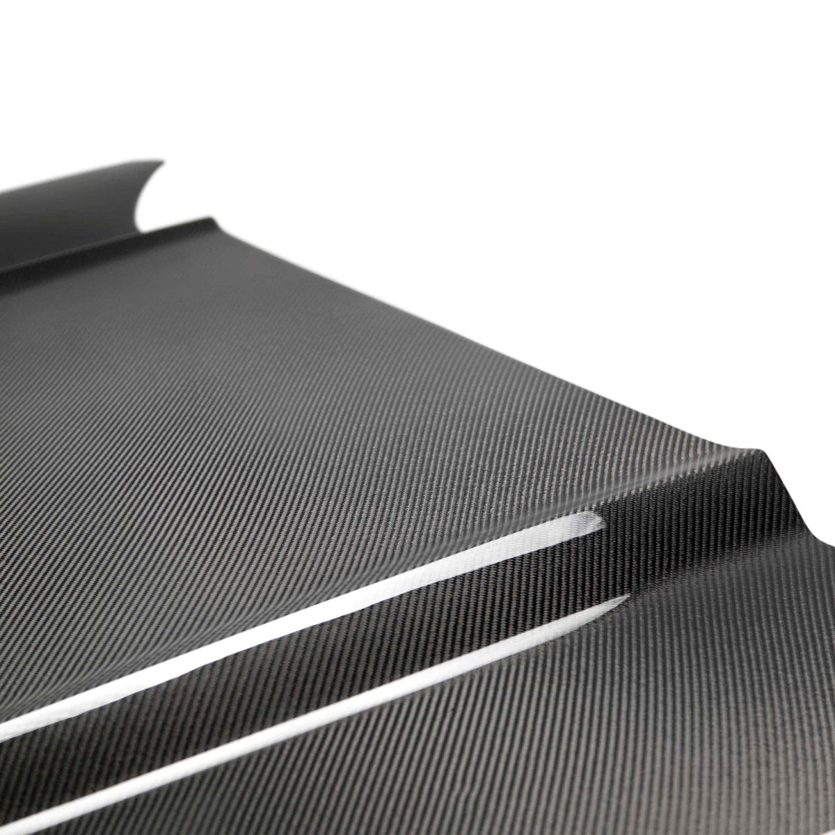 2015–2017 Ford Mustang Type-TW Double-Sided Carbon Fiber Hood