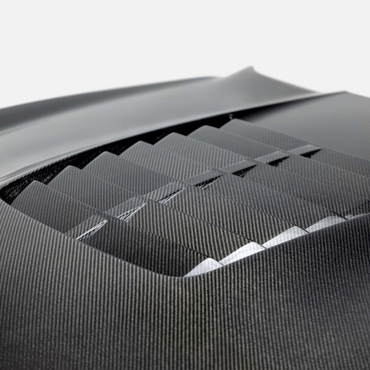 2015–2020 Ford Mustang Shelby GT350 / GT350R Type-GT5 Double-Sided Carbon Fiber Hood