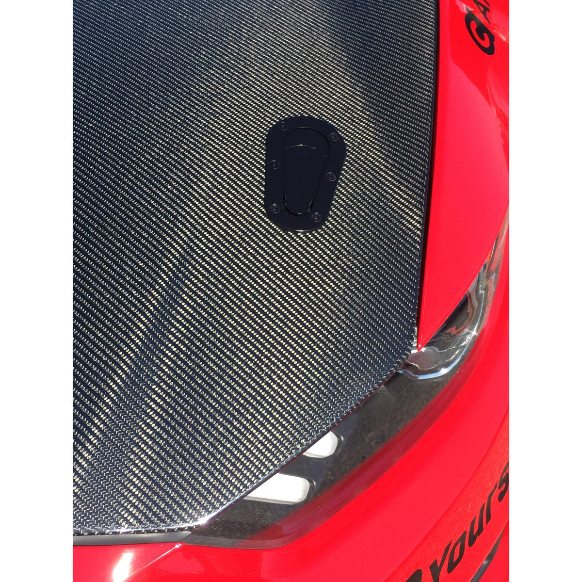 2015-2020 Ford Mustang Shelby GT350 Double Sided Carbon Fiber Hood