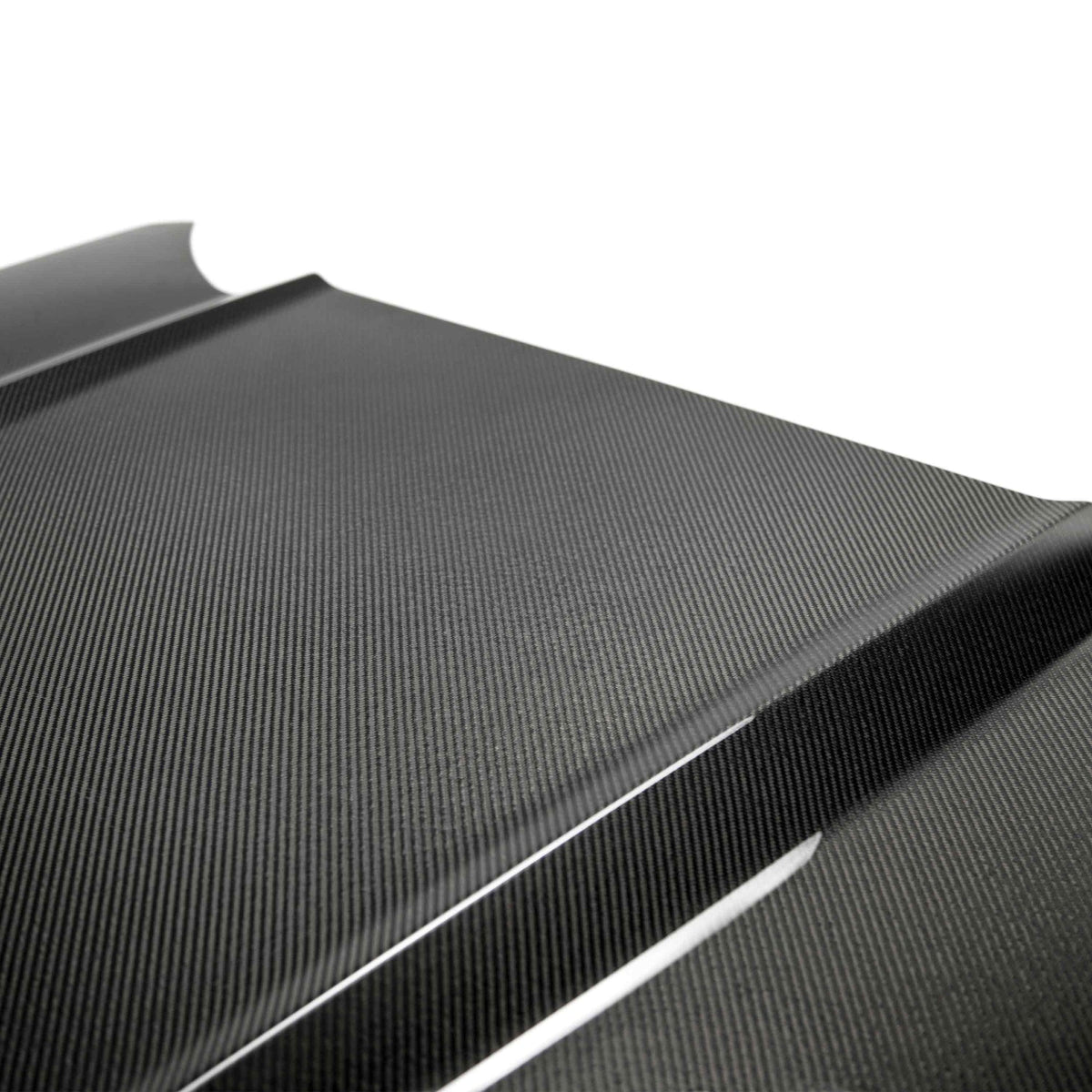2015–2017 Ford Mustang Type-OE (GT Style w/ Hood Vents) Double-Sided Carbon Fiber Hood