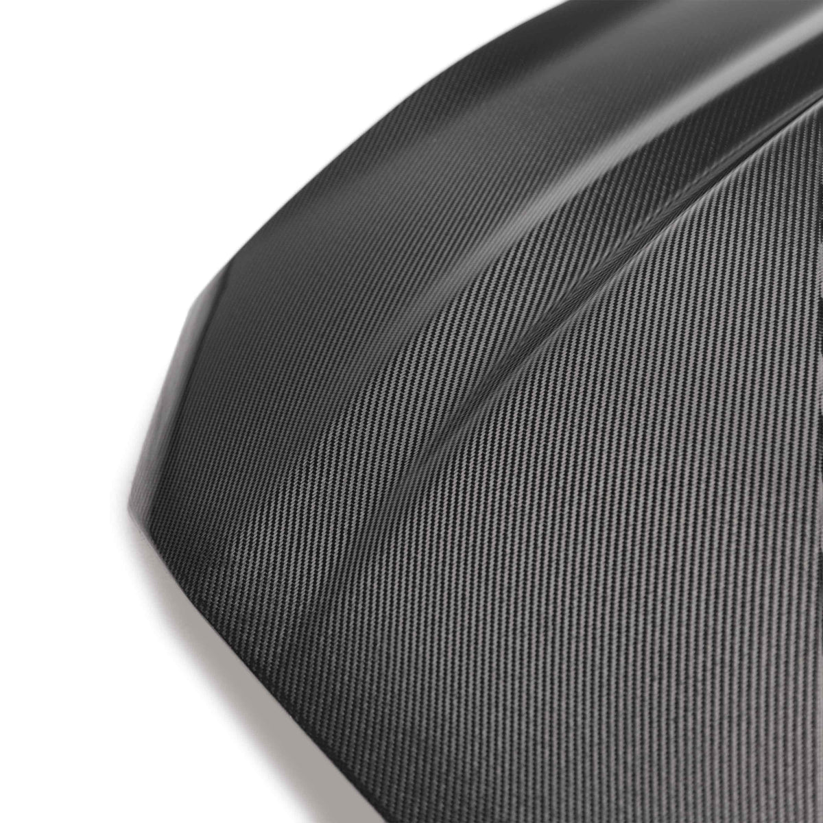 2018–2023 Ford Mustang Type-CJ Double-Sided Carbon Fiber 4" Cowl Hood