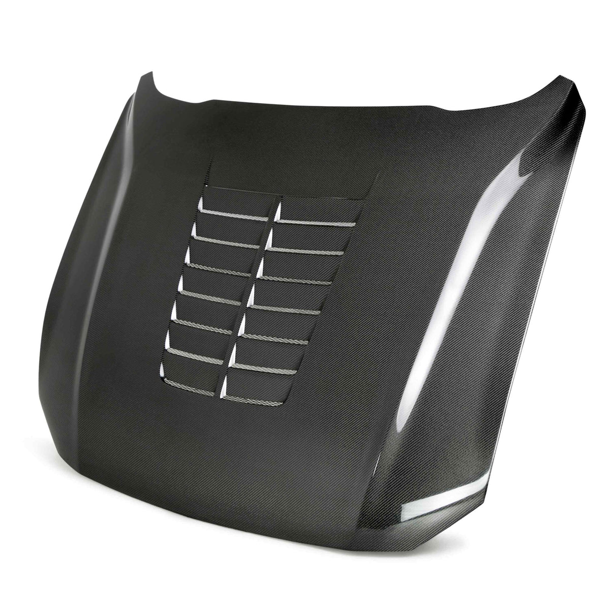 2018–2023 Ford Mustang GT / EcoBoost Type-GT5 Double-Sided Carbon Fiber Hood