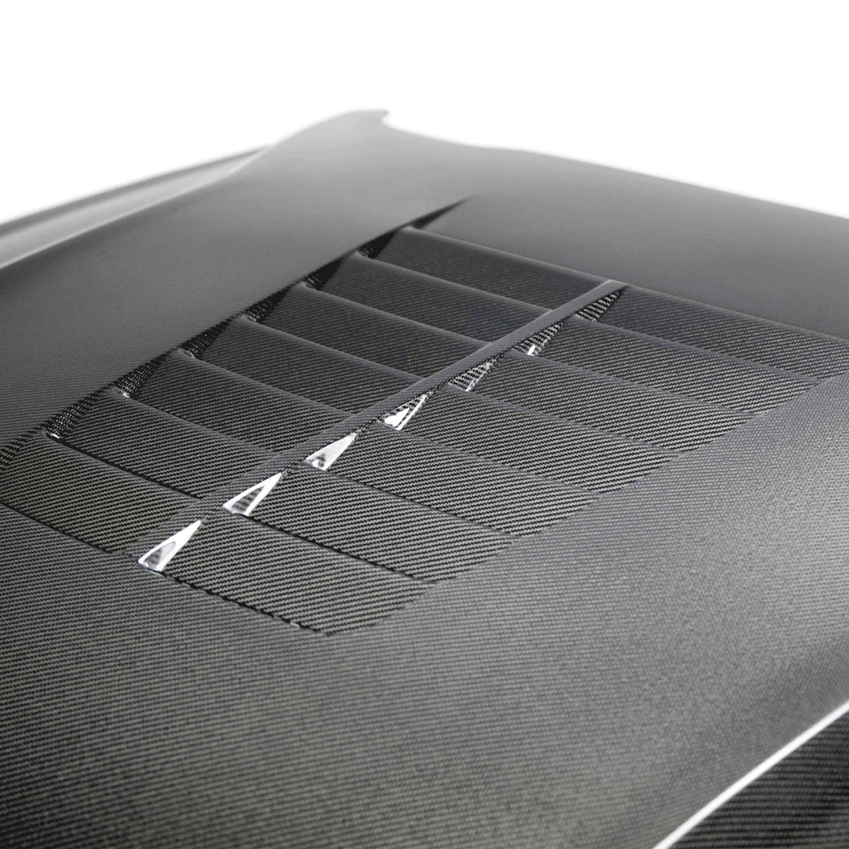 2018–2023 Ford Mustang GT / EcoBoost Type-GT5 Double-Sided Carbon Fiber Hood