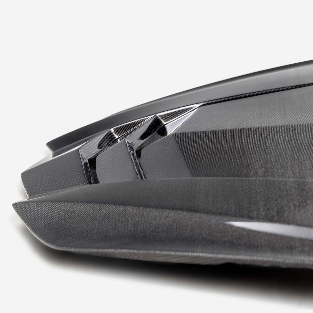 Type-LT Double-Sided Carbon Fiber Hood for 2020–2024 Chevrolet Corvette C8