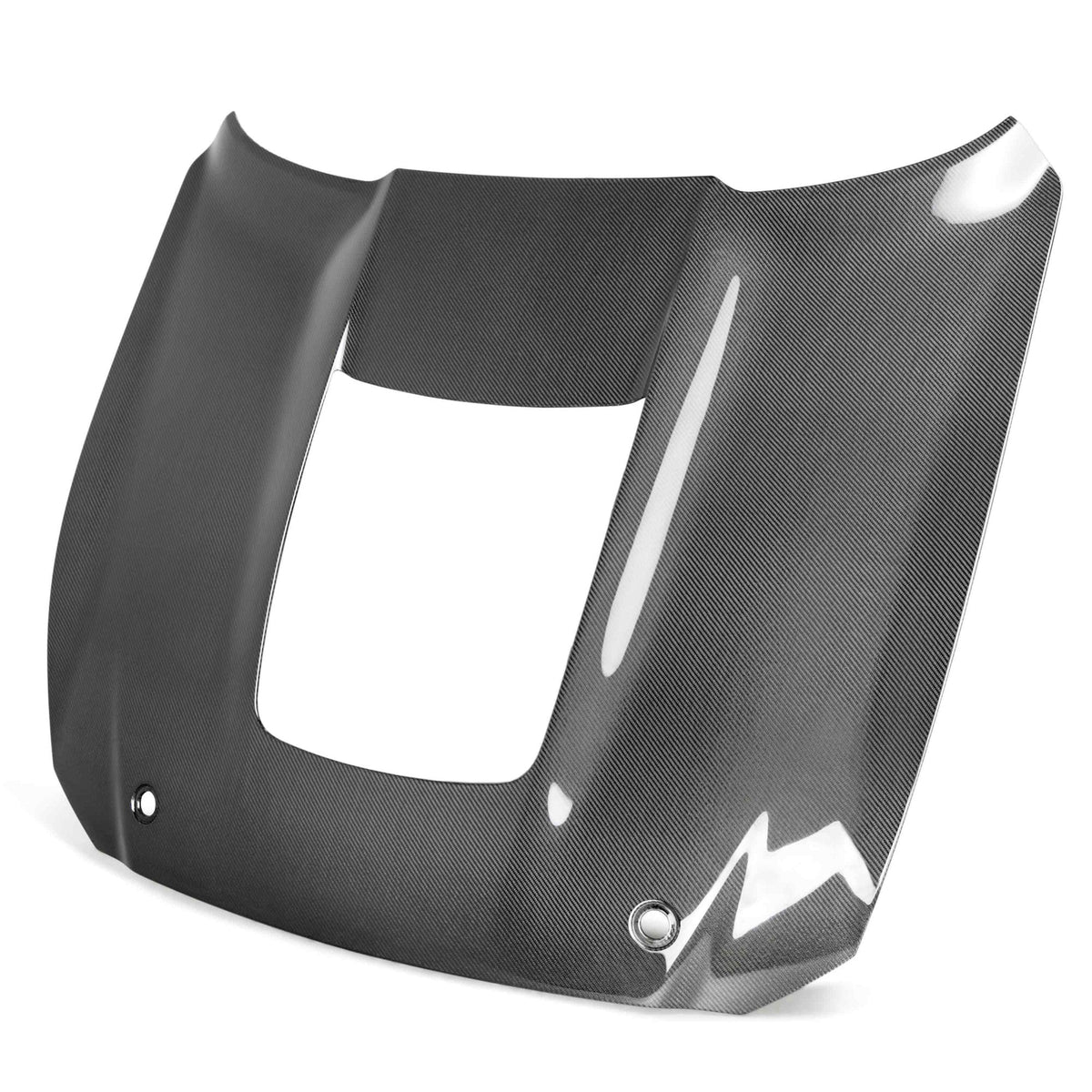 2020–2023 Ford Mustang Shelby GT500 Type-OE Double-Sided Carbon Fiber Hood