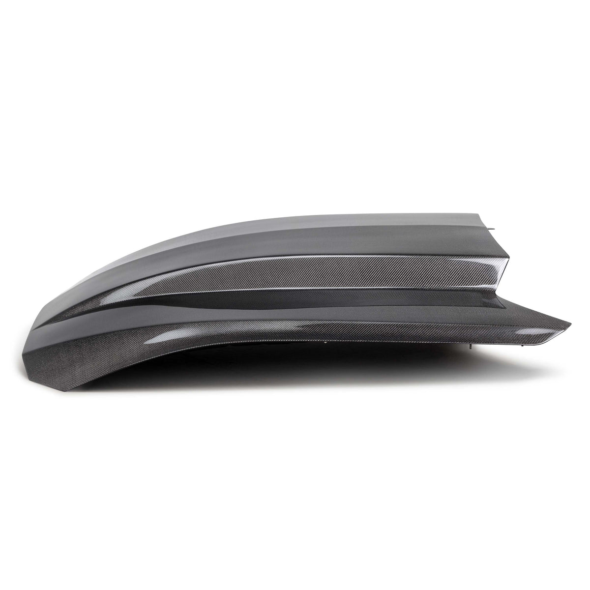 2024–2025 Ford Mustang Type-CJ Double-Sided Carbon Fiber Cowl Hood