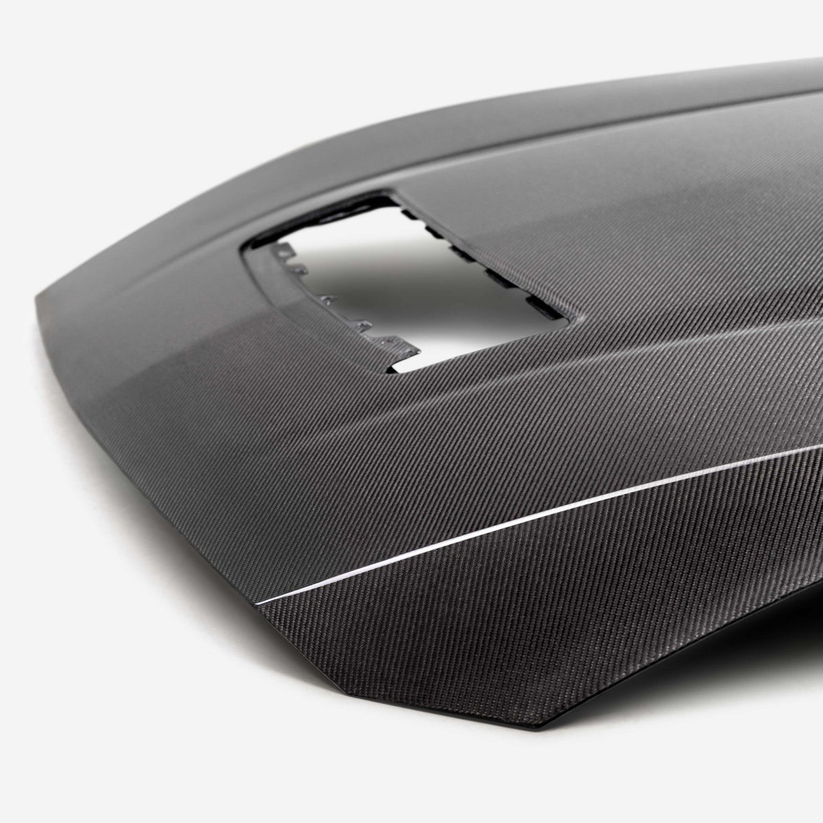 2024–2025 Ford Mustang Type-OE Double-Sided Carbon Fiber Hood