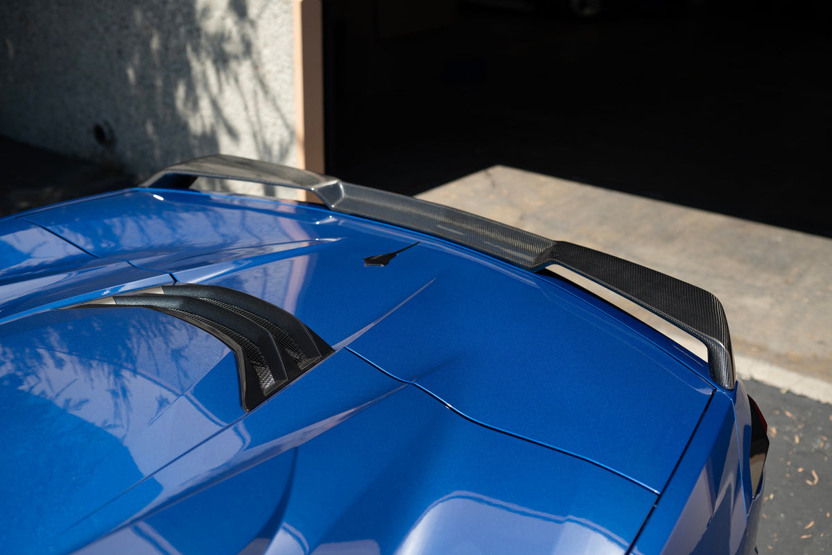 Type-Z51 Carbon Fiber Rear Spoiler for C8 Corvette (2020–2026)