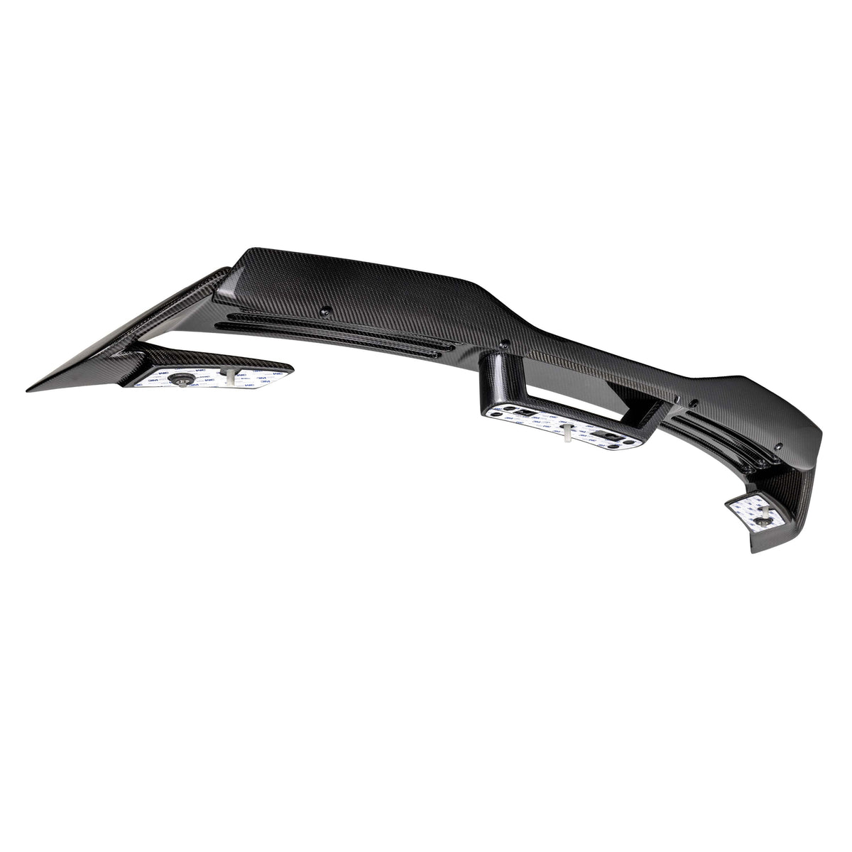Anderson Composites Type-GTG Carbon Fiber Rear Spoiler with Gurney Flap for 2024–2026 Ford Mustang GT & Dark Horse