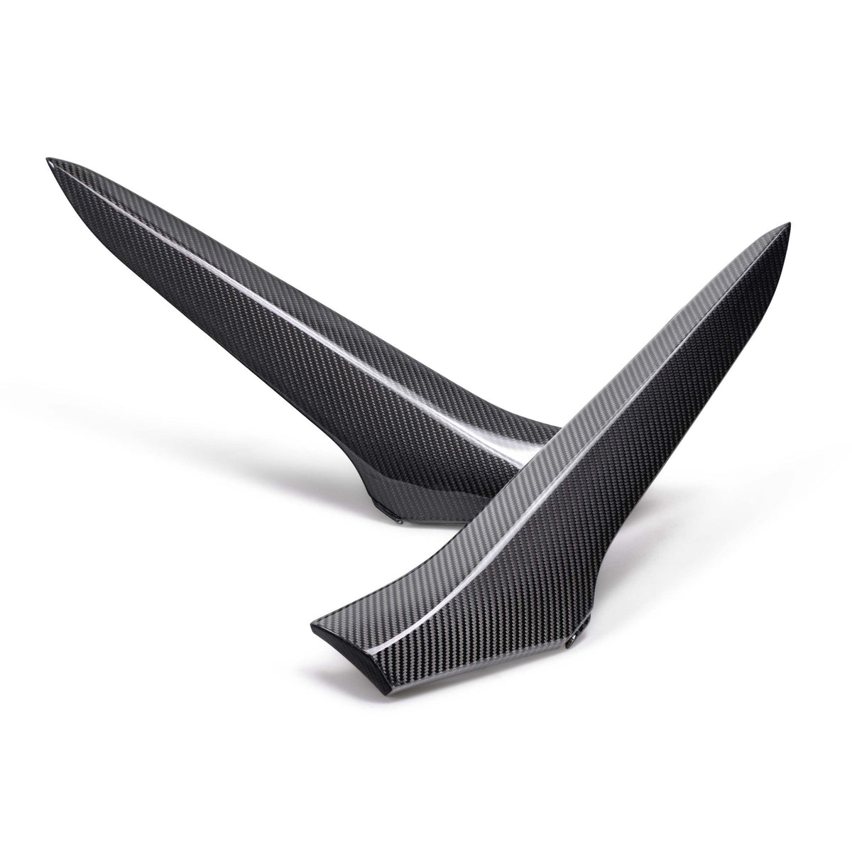 2023–2024 Chevrolet Corvette C8 Z06 Carbon Fiber Side Scoop Trim (Pair)