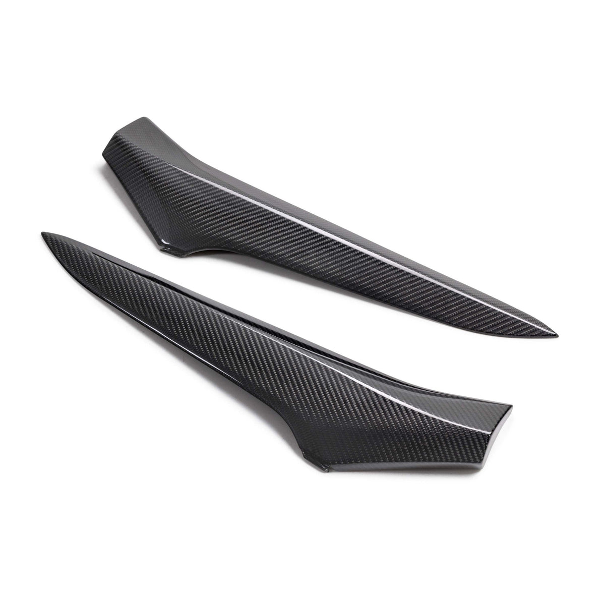 2023–2024 Chevrolet Corvette C8 Z06 Carbon Fiber Side Scoop Trim (Pair)