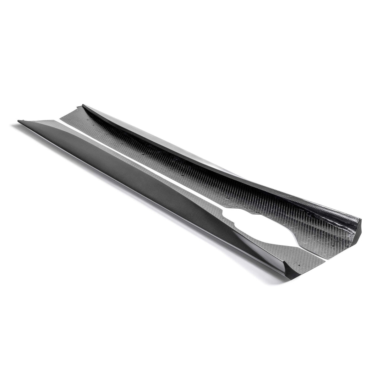 Type-AZ Carbon Fiber Rocker Panel Splitters for 2023–2025 Chevrolet Corvette C8 Z06