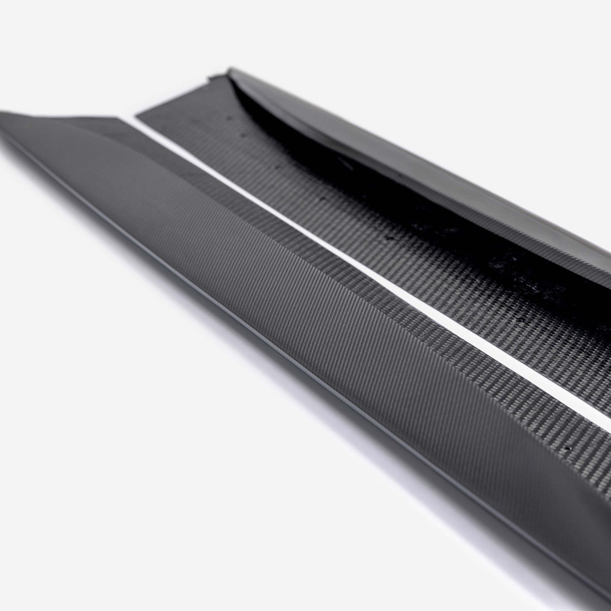 Type-AZ Carbon Fiber Rocker Panel Splitters for 2023–2025 Chevrolet Corvette C8 Z06