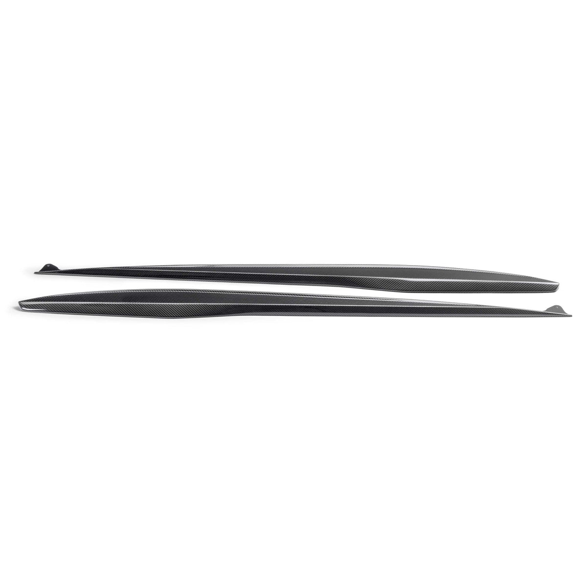 2023–2027 Corvette C8 Z06 / E-Ray Type Z07 Dry Gloss Carbon Fiber Side Skirts