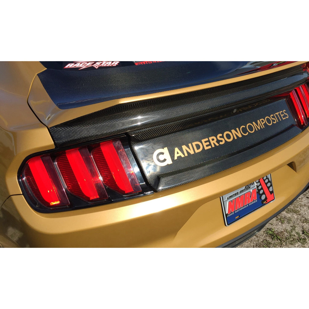 2015–2023 Ford Mustang Carbon Fiber Decklid with Integrated Spoiler