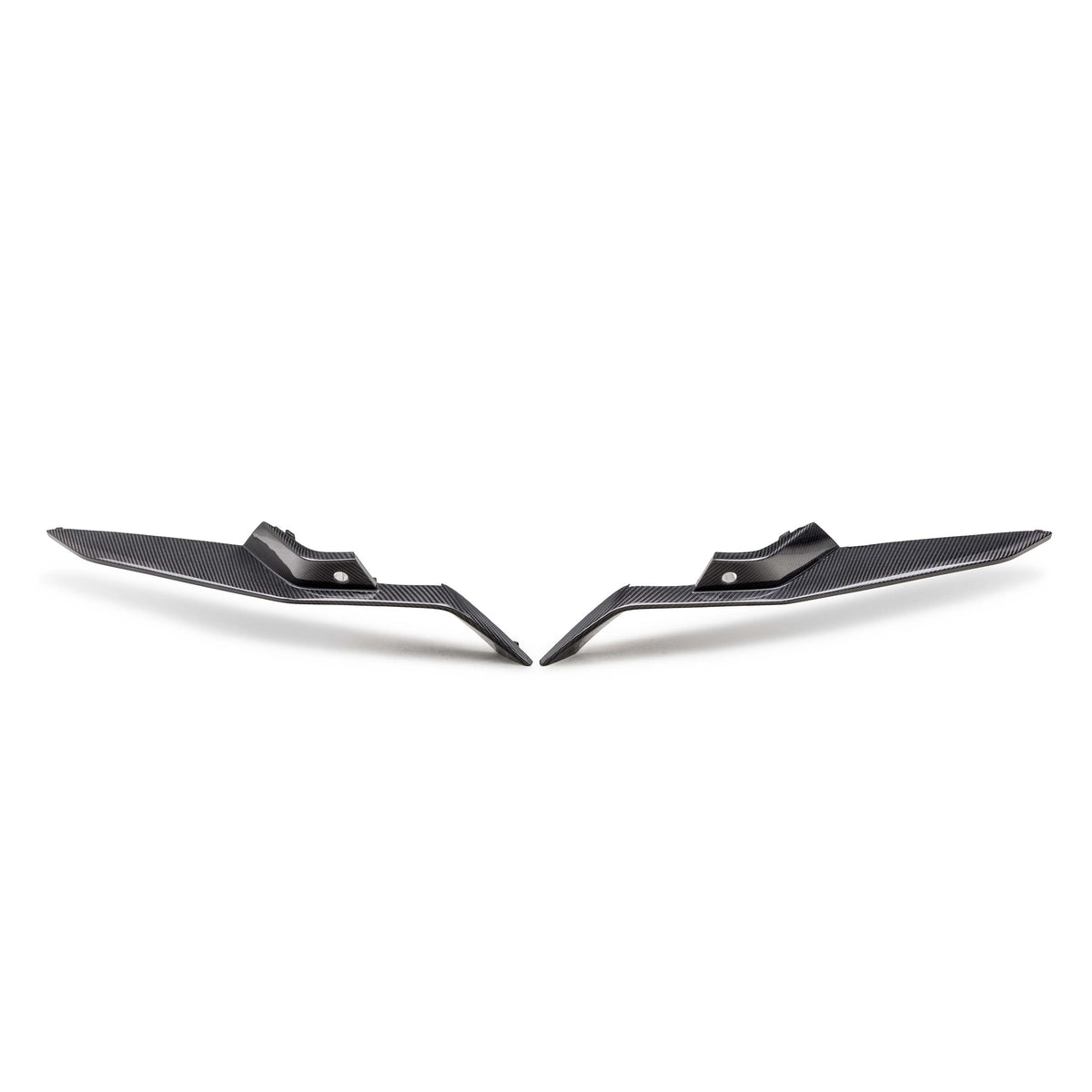 Carbon Fiber Upper Grille Deflectors for C8 Corvette Z06 (2023–2026)