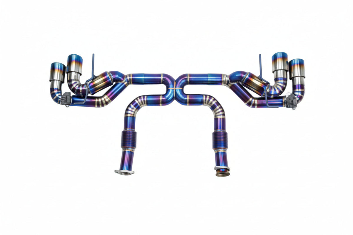 APEX 2020+ Corvette C8 Stingray Titanium Cat-Back Exhaust System
