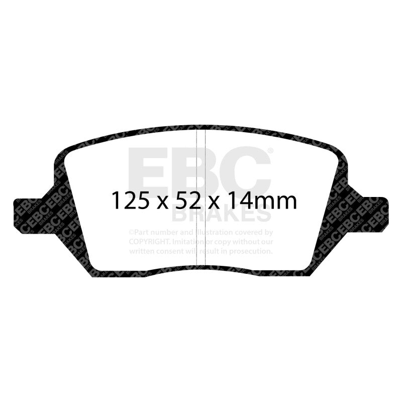 EBC 04-05 Buick Terraza 3.5 FWD Greenstuff Rear Brake Pads