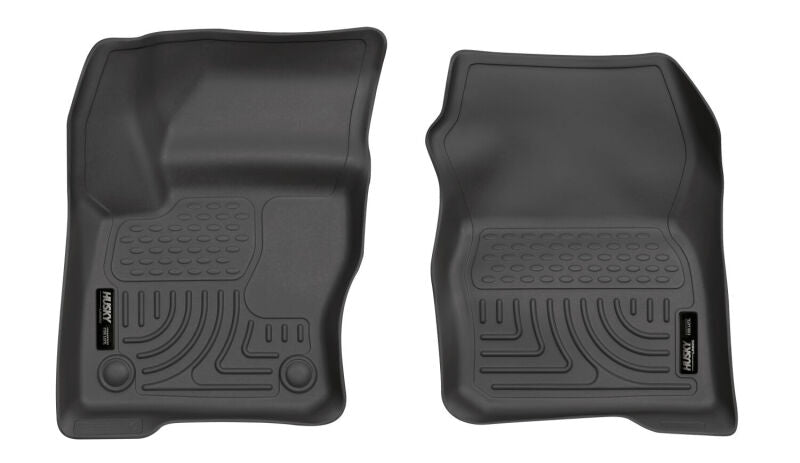 Husky Liners 12-15 Ford Focus WeatherBeater Front Floor Liner - Black
