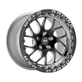 Weld S78 Beadlock 15x9/5x114.3/6.5 BS/3.18 HB - Black Center - Polished Shell - Black SBL MT Wheel