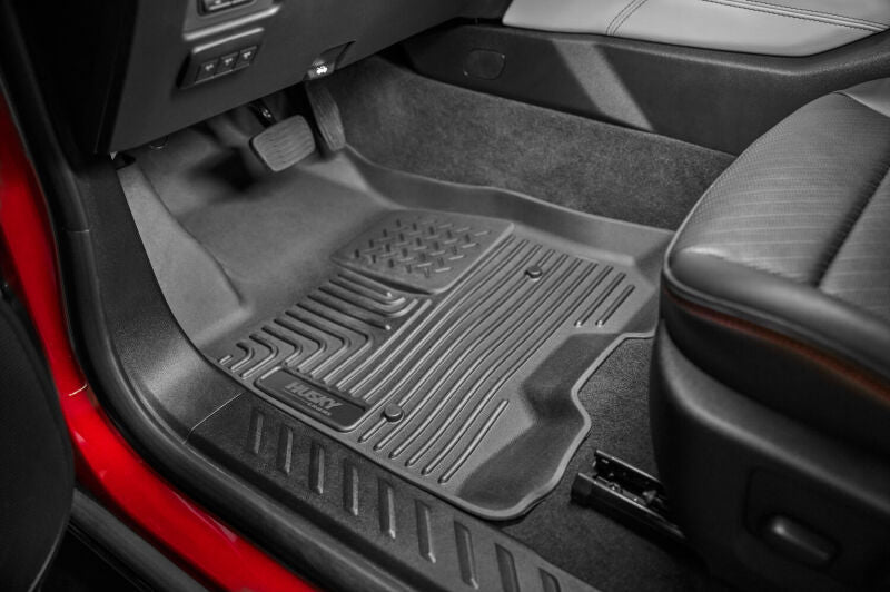 Husky Liners 25-26 Nissan Armada/Infiniti QX80 WeatherBeater Front & 2nd Row Floor Liners - Black