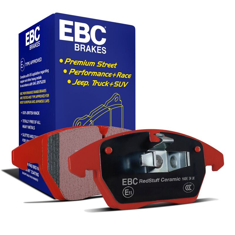 EBC 89-91 Audi 200 2.2 Turbo (ATE) Redstuff Front Brake Pads