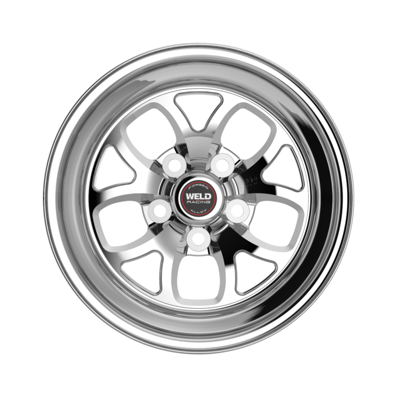 Weld S76 15x9 / 5x114.3 / 5.5 BS / 3.18 HB - Polished Center - Polished Shell - Non-BL Wheel