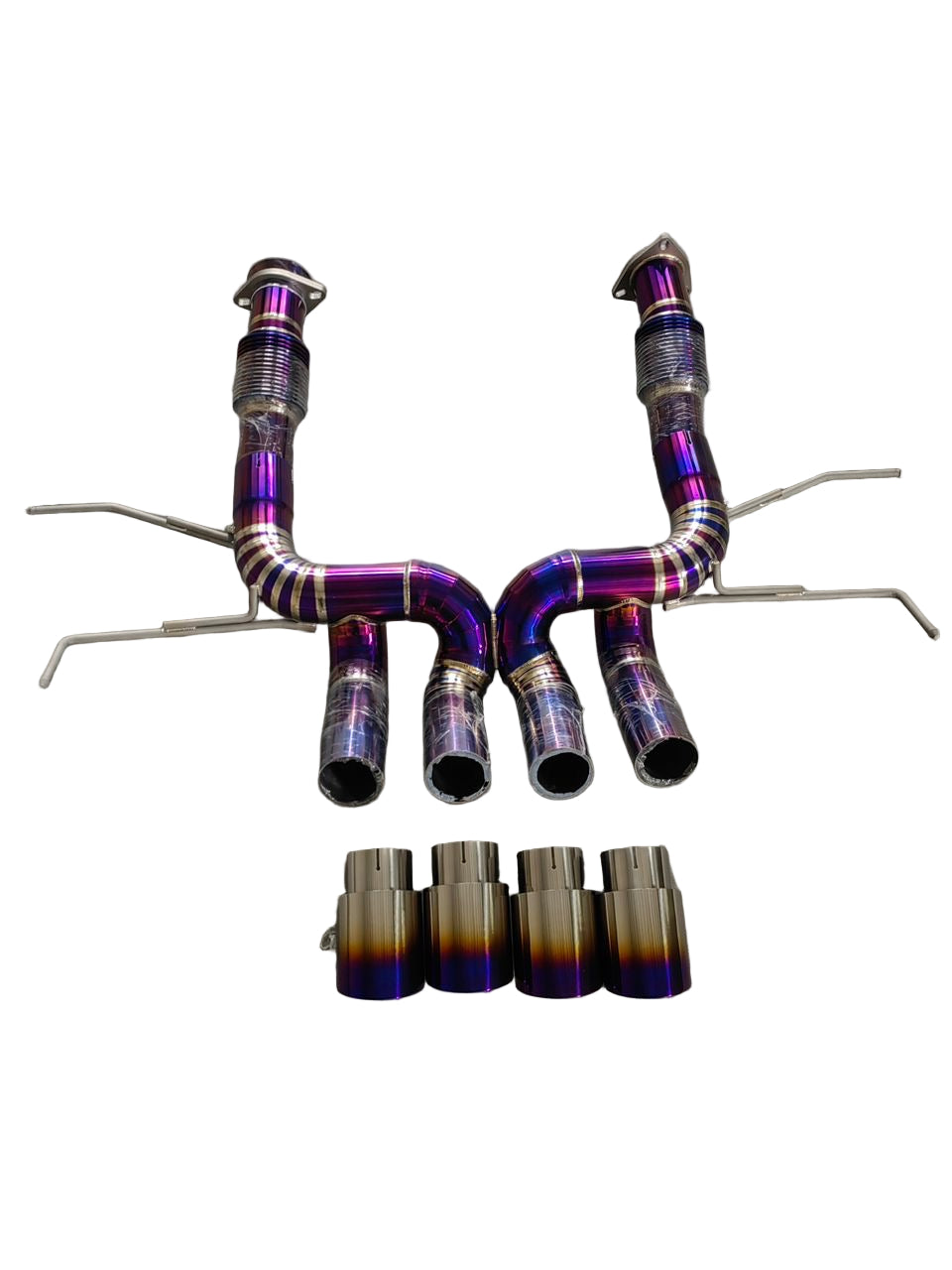 APEX Corvette C8 Z06 Titanium Valved Catback Exhaust - APEX Exhaust
