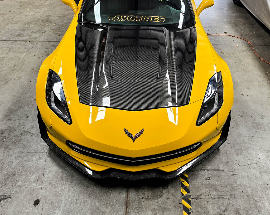 C7 Corvette A76 Carbon Fiber Hood - EXCLUSIVE