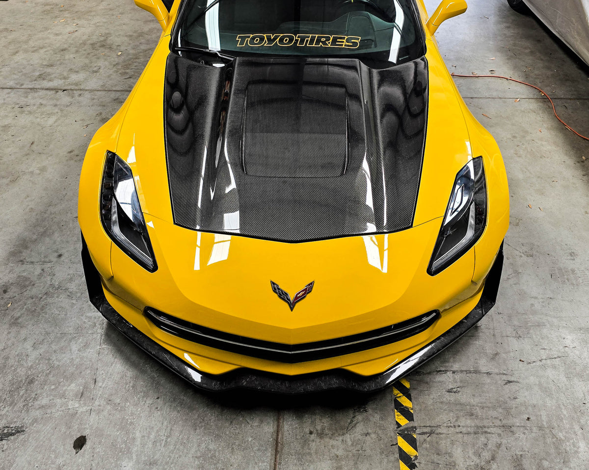 C7 Corvette A76 Carbon Fiber Hood - EXCLUSIVE