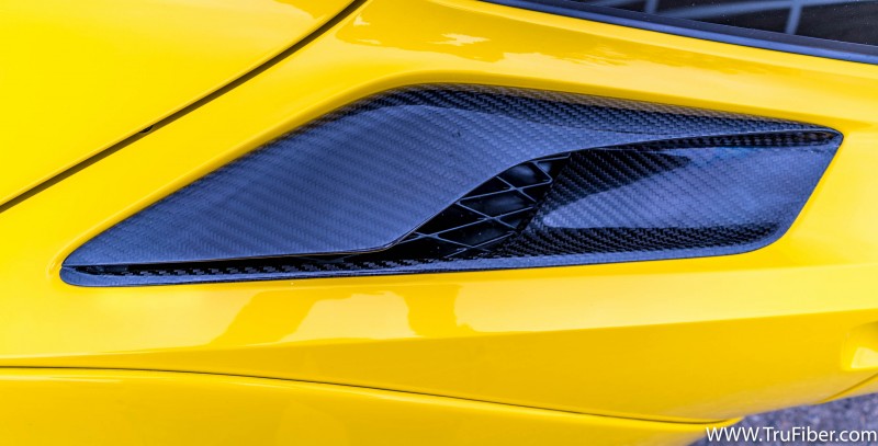 C7 Corvette Carbon Fiber LG289-AC Quarter Panel Vents V2
