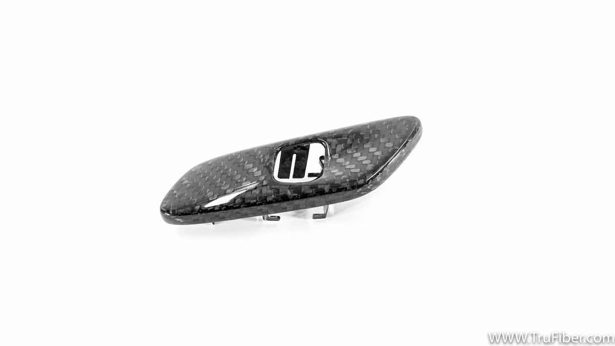 C7 Corvette Carbon Fiber LG468-AC Door Lock Inserts - EXCLUSIVE
