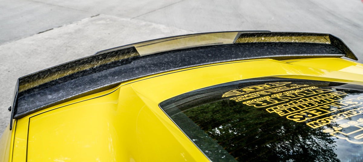 C7 Corvette Forged Carbon Fiber DCA56 Rear Spoiler - EXCLUSIVE