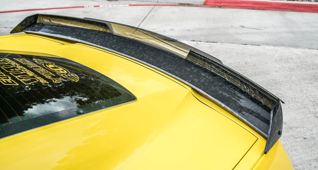 C7 Corvette Forged Carbon Fiber DCA56 Rear Spoiler - EXCLUSIVE