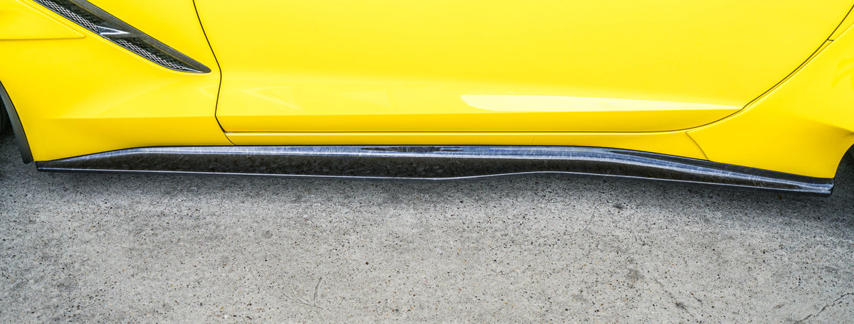 C7 Corvette Forged Carbon Fiber LG214 Side Skirts- EXCLUSIVE