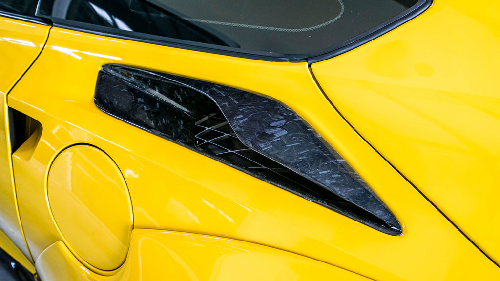 C7 Corvette Forged Carbon Fiber LG289 Quarter Panel Vents V2- EXCLUSIVE
