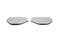 C8 Corvette Wide Angle Convex Mirrors with Turn Signals, Defrosters &amp; Blind Spot Detection