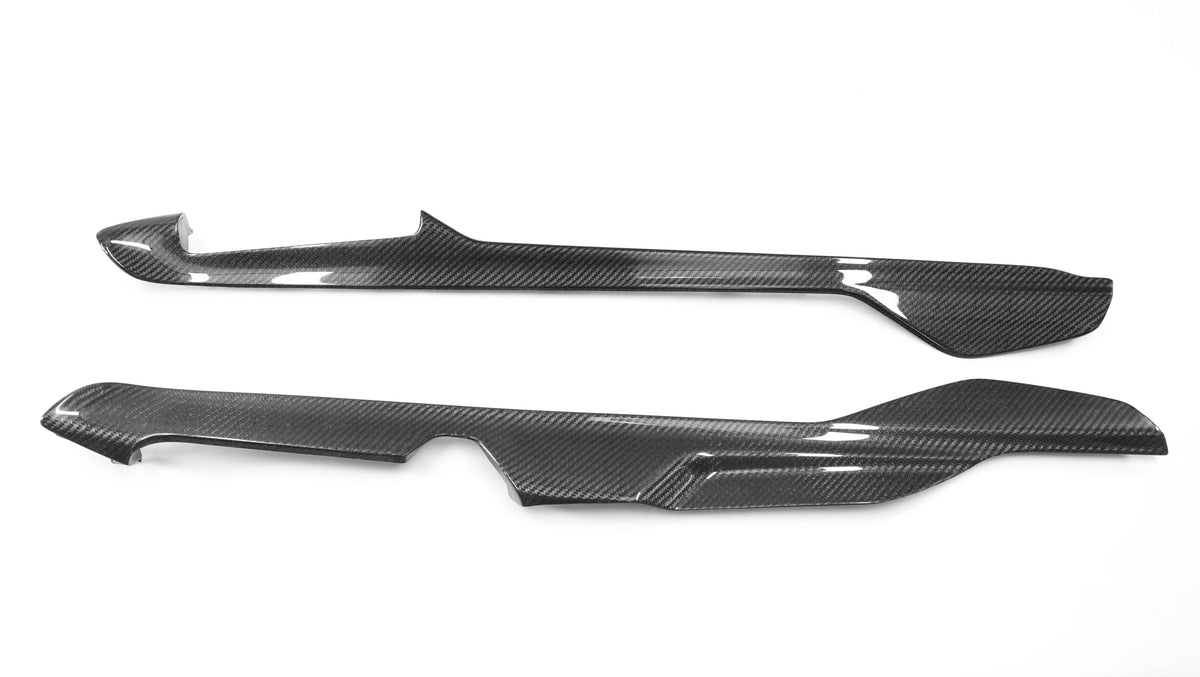 C8 Corvette Carbon Fiber LG566 Center Console Lower Side Panels - EXCLUSIVE