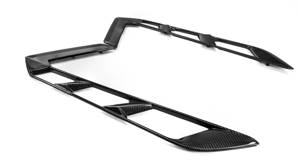C8 Corvette Carbon Fiber LG614 Rear Hatch Vents - EXCLUSIVE