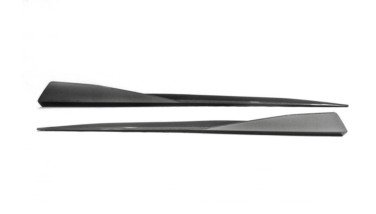 C8 Corvette Carbon Fiber XR13 Side Skirt Covers - EXCLUSIVE