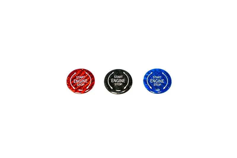C8 Corvette Carbon Fiber Engine Start / Stop Button Overlay (2020+)