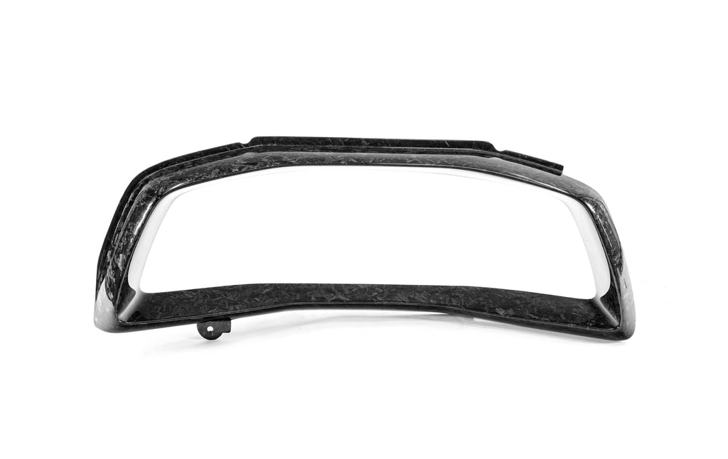 C8 Corvette Forged Carbon Fiber LG605 Gauge Cluster Cover - EXCLUSIVE