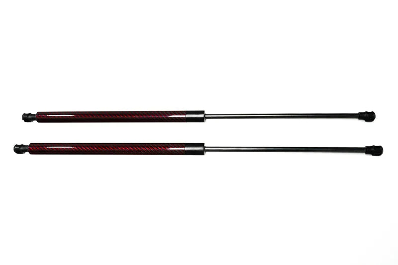 C8 Corvette Carbon Fiber Hood Struts - Red, Blue, Forged