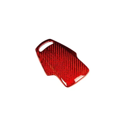 Corvette C8 Red Carbon Fiber Mode Selector Overlay