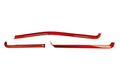 C8 Corvette Carbon Fiber Interior Trim - 3 Piece Kit - Red, Black, Forged