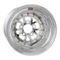 Weld V-Series 15x15 / 5x4.75 / 4 BS / 3.18 HB - Polished Center - Polished Shell - Non-BL Wheel