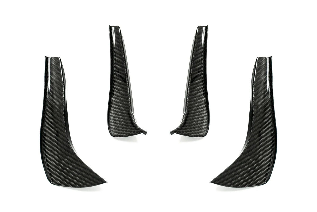 Corvette C8 Stingray Verus Engineering Carbon Fiber Dual Element Canards