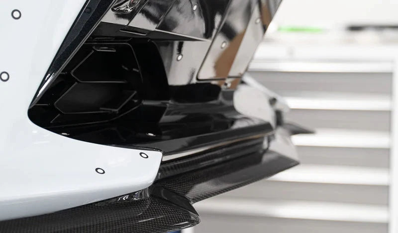 Corvette C8 Stingray 5VM Style Carbon Fiber Front Splitter