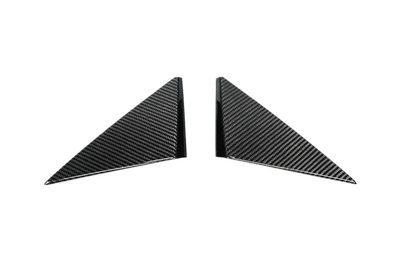 C8 Corvette Carbon Fiber A-Pillar Trim Overlay